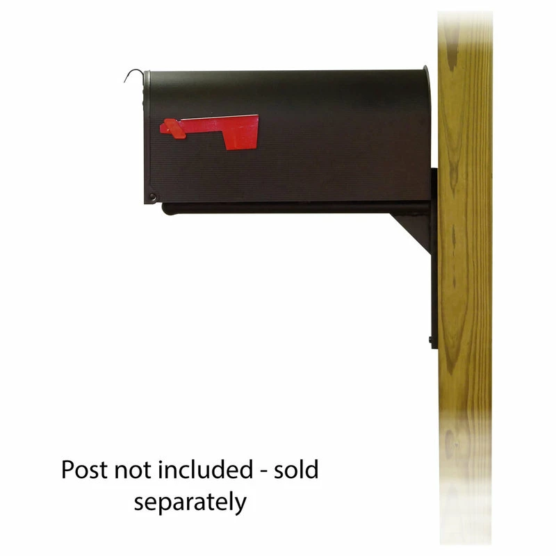 Special Lite Products Company Standard Steel Mailbox With Ashley Front Single Mailbox Mounting Bracket - Image 4