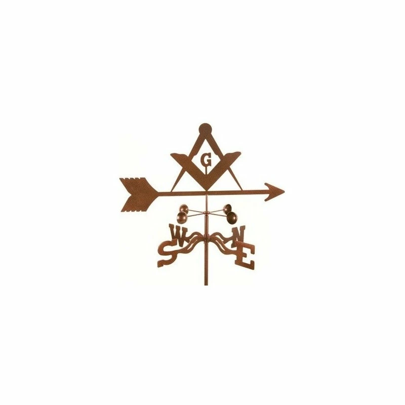 EZ Vane LLC Masons Weathervane With Roof Mount