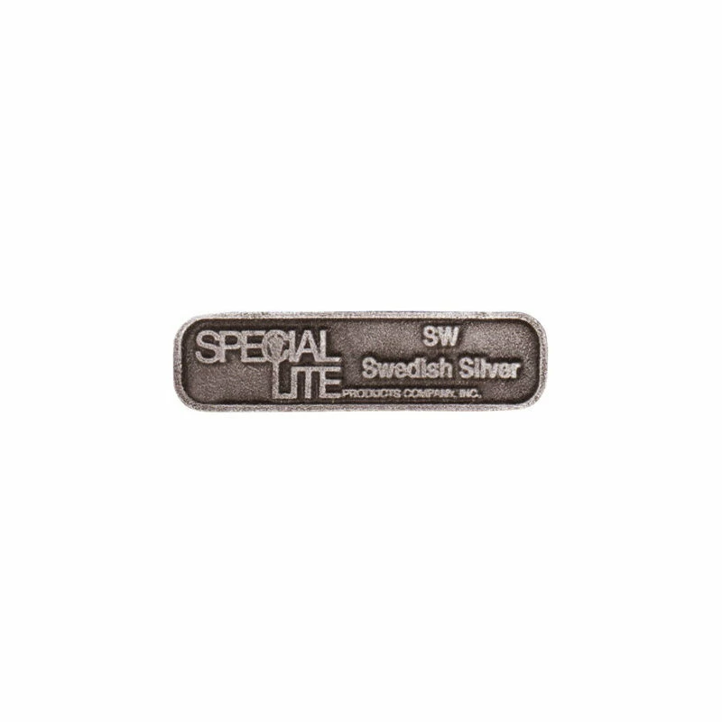 Special Lite Products Company Hummingbird Curbside Mailbox With Ashland Mailbox Post Unit, Swedish Silver 5 Special Lite Products Company Hummingbird Curbside Mailbox With Ashland Mailbox Post Unit, Swedish Silver - Image 3