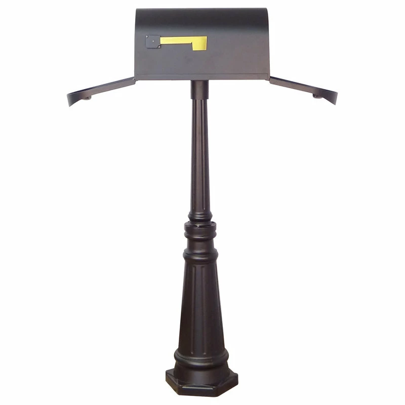 Special Lite Products Company Classic Curbside Two Door Mailbox And Tacoma Mailbox Post - Image 2
