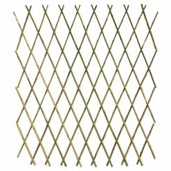 Master Garden Products Expandable Bamboo Pole Trellis,72"x60"