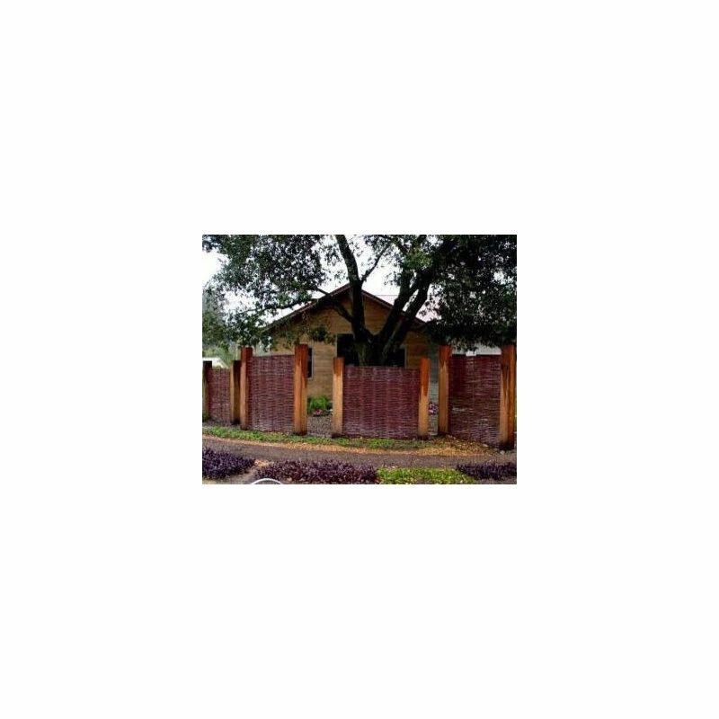 Master Garden Products Willow Woven Hurdle Panel, 72"L X 72"H, Set Of 2 Pieces - Image 4