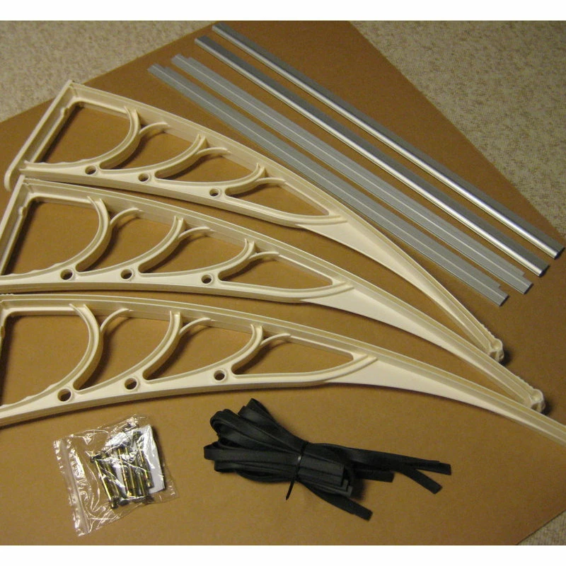 Denmir Door And Window Awning Solid, Clear - Image 4