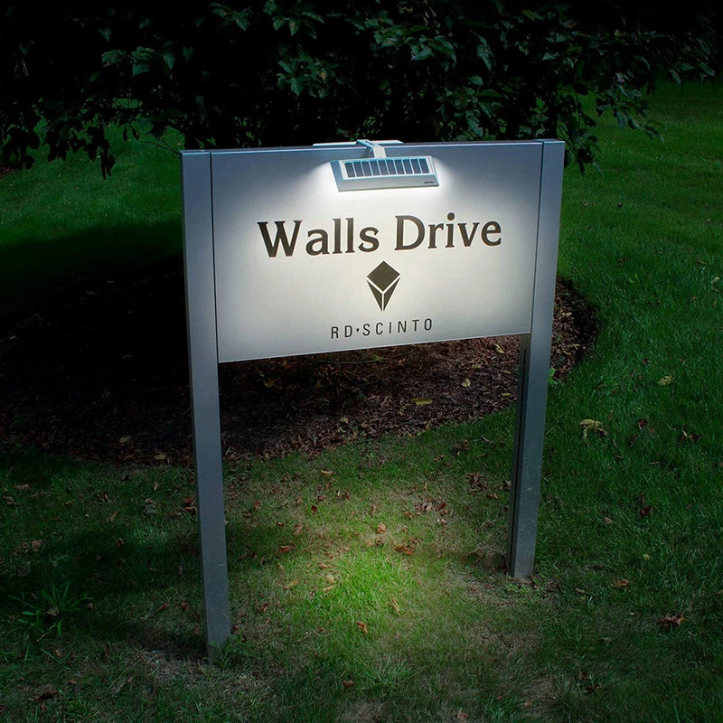 Touch Of ECO Solar Dual Sided LED Post Sign Light For Outdoor Signs - Image 4