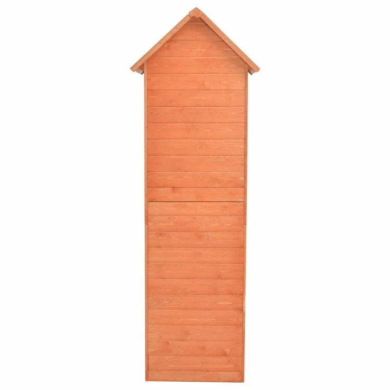 Vida XL International B.V. VidaXL Garden Storage Shed Wood Outdoor Terrace Patio Wooden Tool Storage Shed - Image 6