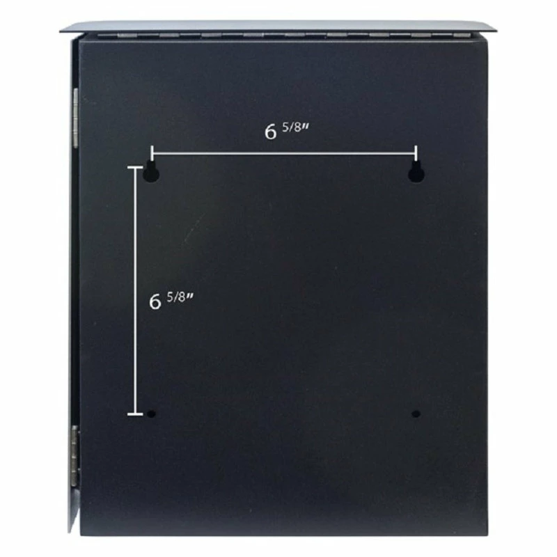 Qualarc/Winfield Vista Locking Mailbox, Black/Gray - Image 4