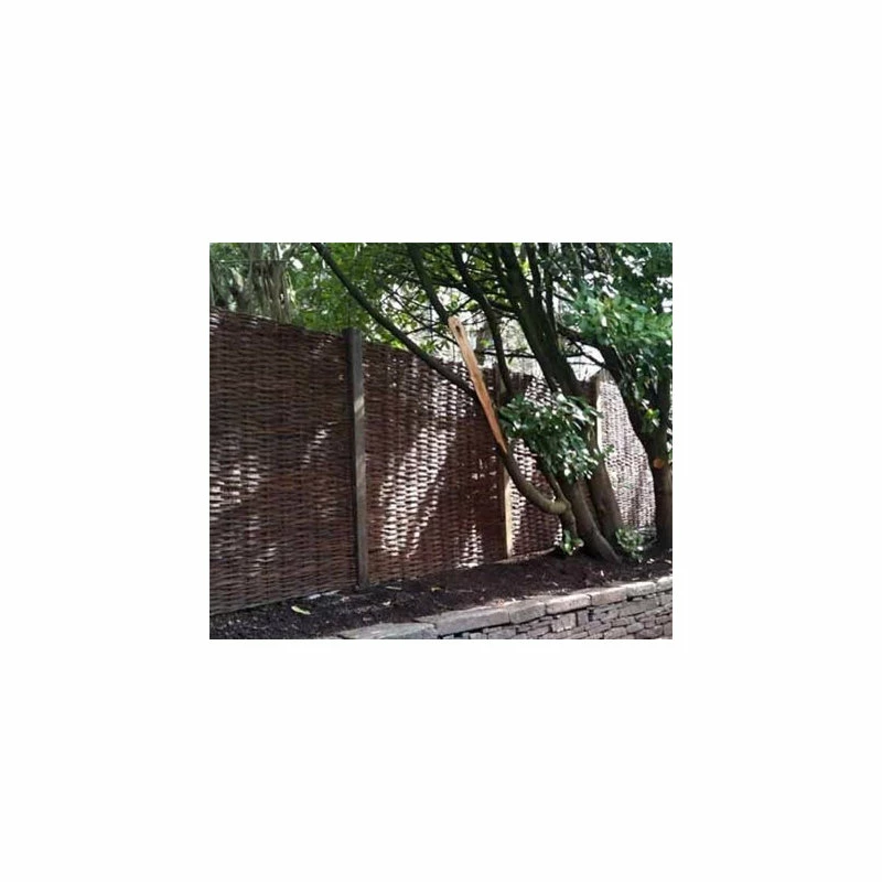 Master Garden Products Willow Woven Hurdle Panel, 72"L X 72"H, Set Of 2 Pieces - Image 3