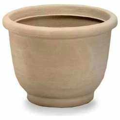 Crescent Garden Agave Planter, Weathered Stone