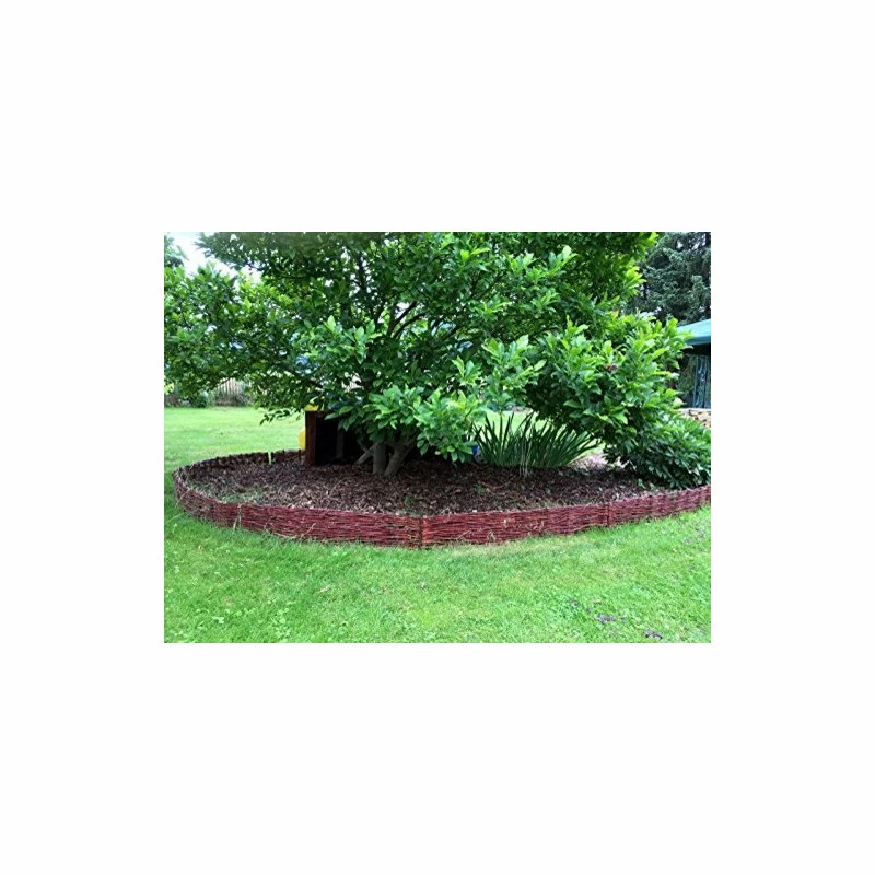 Master Garden Products Extra Long 6' Flexible Woven Willow Edging - Image 5