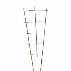 Master Garden Products Set Of 5 Bamboo Ladder Trellis, 48", 3 Tiers