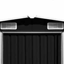 Vida XL International B.V. VidaXL Garden Shed With Sliding Doors 154.3" Metal Anthracite Tool Log Cabin 15 Vida XL International B.V. VidaXL Garden Shed With Sliding Doors 154.3" Metal Anthracite Tool Log Cabin -EZ Vane Shop 770115c002b19840 4876 w800 h800 b0 p0