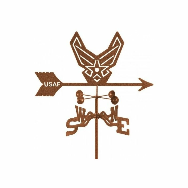 EZ Vane LLC New Airforce Weathervane With Garden Mount