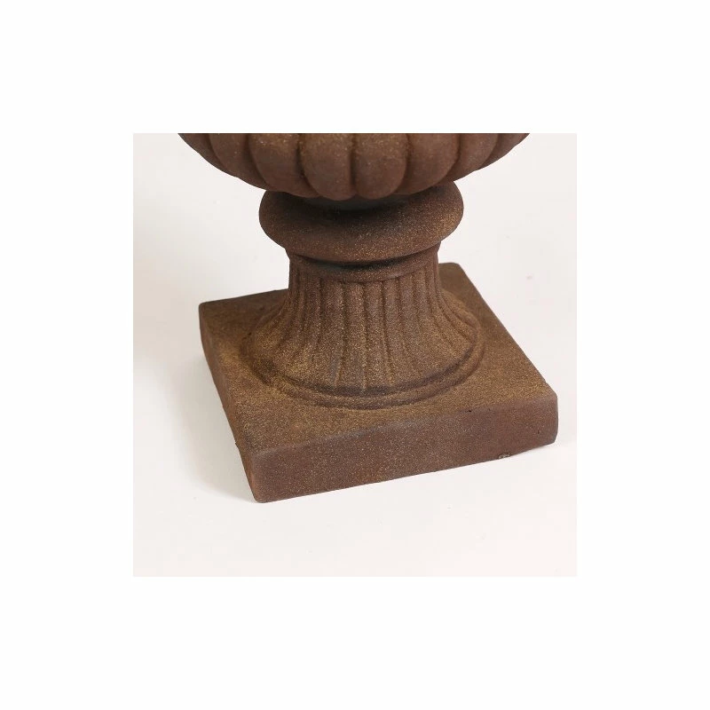 LuxenHome Classic Bronze Urn Planter - Image 5