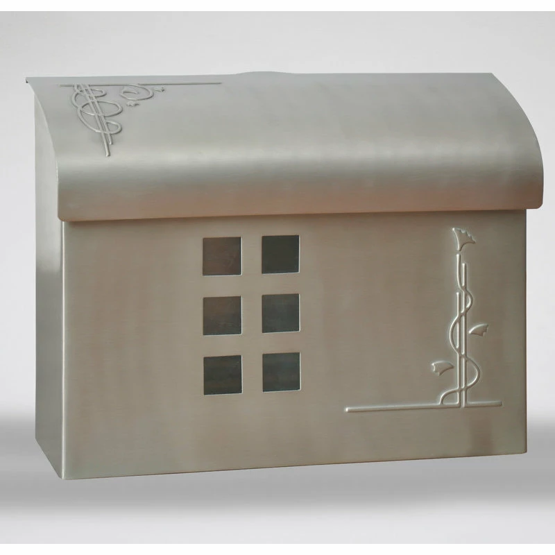 ECCO E7 Mailbox, Satin Nickel - Image 2