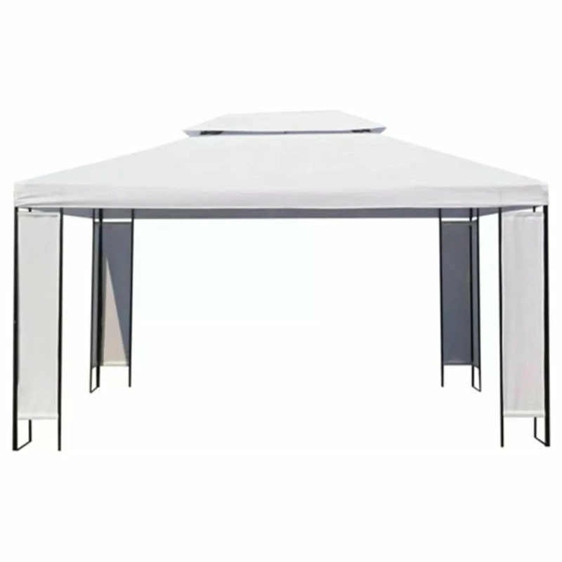 Vida XL International B.V. VidaXL Gazebo White Patio Outdoor Marquee Wedding Party Tent Shade Shelter