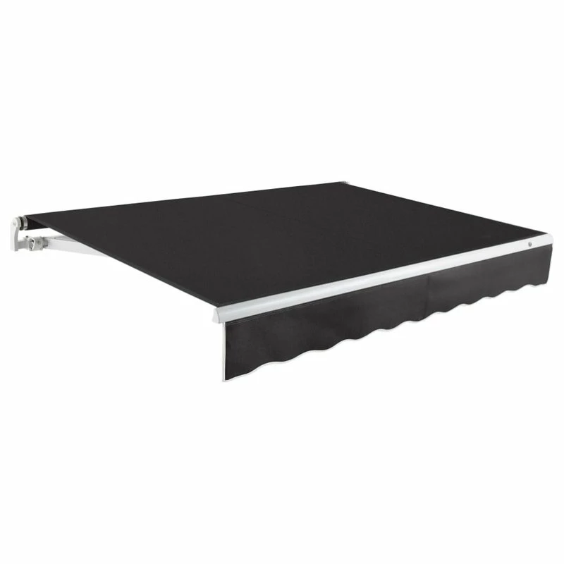Awntech Corporation 16' Maui-Lx Right Motor With Remote Retractable Awning, Black 3 Awntech Corporation 16' Maui-Lx Right Motor With Remote Retractable Awning, Black