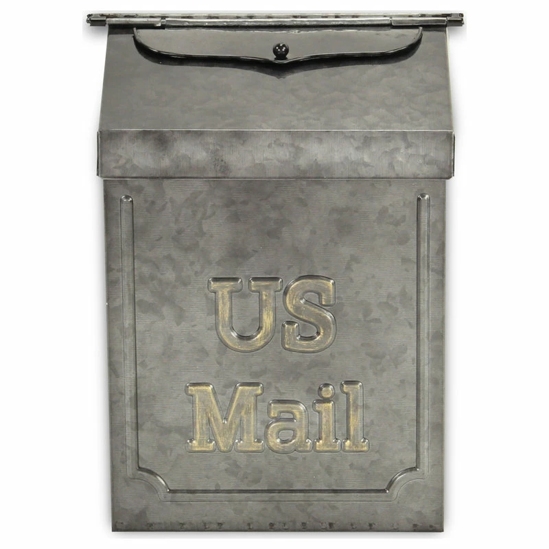 Cheungs Wiselle Glossy Galvanized Mail Box