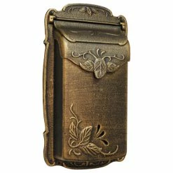 Special Lite Products Company Floral Vertical Mailbox, Hand Rubbed Bronze