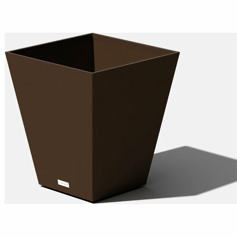Veradek Nobleton Square Planter, Espresso, 18" - Image 3