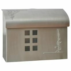 ECCO E7 Mailbox, Satin Nickel
