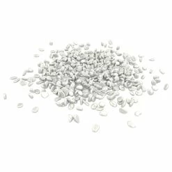 Pure Garden Garden Stones, 500 Count Glowing Pebbles, Blue