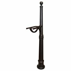 Special Lite Products Company Ashland Decorative Mailbox Post, Mocha