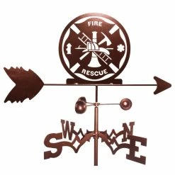 Null Fire Rescue Weathevane With Roof Mounting