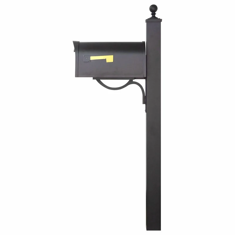 Special Lite Products Company Classic Curbside Mailbox With Springfield Mailbox Post - Image 4