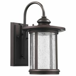CHLOE Lighting, Inc. Cole Transitional Led Rubbed Bronze Outdoor Wall Sconce, 13" Height