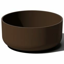 Veradek Pure Series Kona Bowl 14" Planter, Espresso