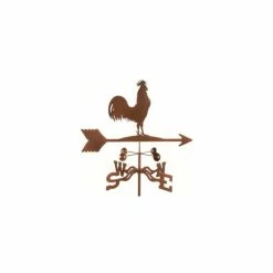 EZ Vane LLC Rooster Weathervane With Roof Mount