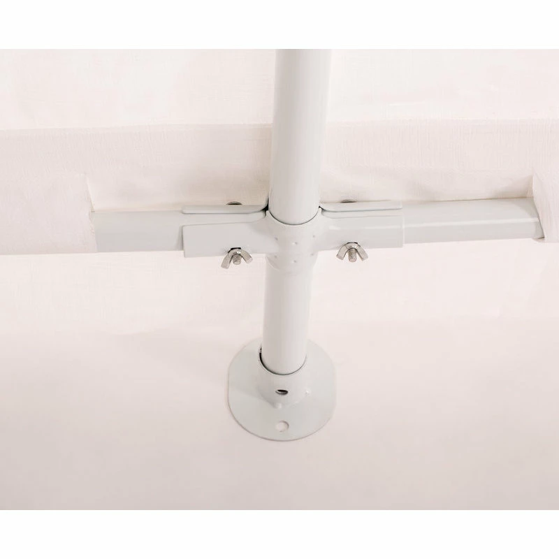 Impact Shelter Peak Style Storage Shed, Gray - Image 4