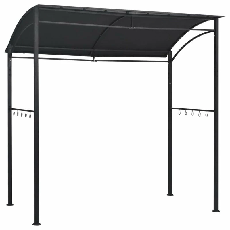 Vida XL International B.V. VidaXL BBQ Gazebo Anthracite Steel Outdoor Canopy Shelter Party Tent Marquee 3 Vida XL International B.V. VidaXL BBQ Gazebo Anthracite Steel Outdoor Canopy Shelter Party Tent Marquee
