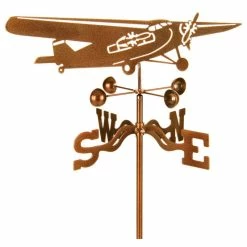 EZ Vane LLC Tri Motor Airplane Weathervane With Deck Mount