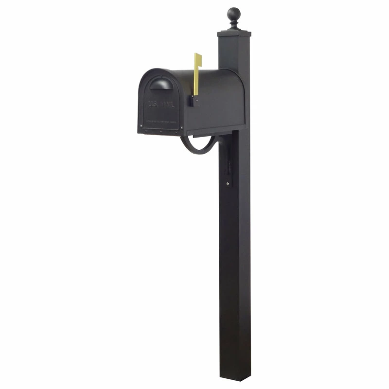 Special Lite Products Company Classic Curbside Mailbox With Springfield Mailbox Post - Image 2