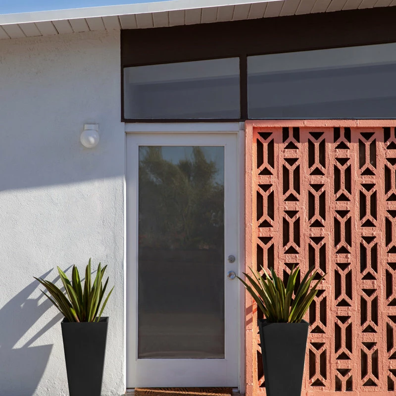 Veradek Midland Tall Square Planter, Black, 30'' - Image 10