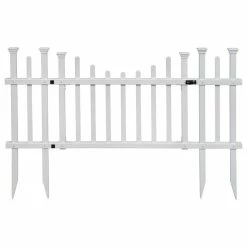 WamBam Fence Inc. 5'Wx2.5'H White Vinyl Washington Fence Gate Kit