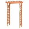 Costway Arbor Over 7FT High Wooden Garden Arch Trellis Pergola Outdoor Plant