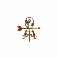 EZ Vane LLC Heron Weathervane With 4 Sided Mount