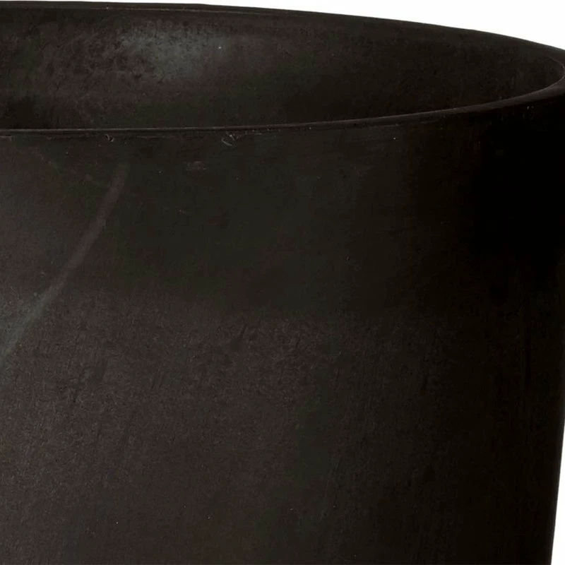 Arcadia Garden Products Contempo Tall Round Planter, Black - Image 3