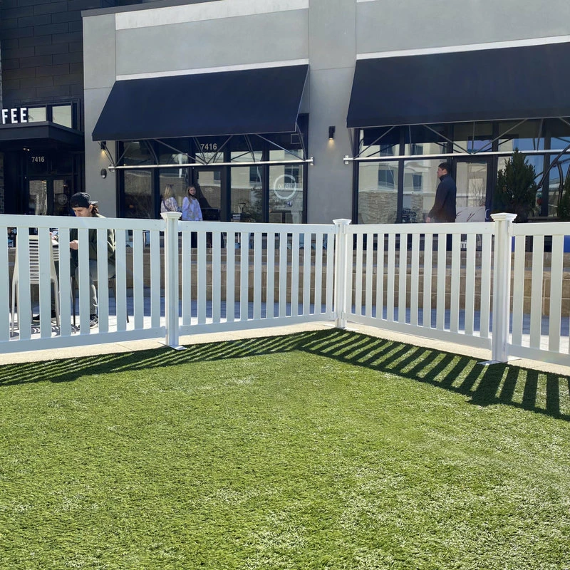 WamBam Fence Inc. ZP 19062 Davidson Hinged Portable Event Fence Kit - Image 2