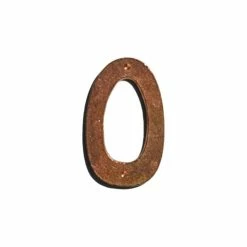 Mission Metalworks Prairie Solid Copper House Numbers,