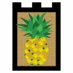 Dicksons Flag Dbapp Lg Pineapple Burlap 29X42