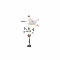 Whitehall Products Copper Banner Weathervane, Polished