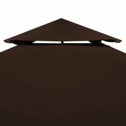 Vida XL International B.V. VidaXL 2-Tier Gazebo Top Cover 9.8'x9.8' Brown Replacement Canopy Roof Shade 9 Vida XL International B.V. VidaXL 2-Tier Gazebo Top Cover 9.8'x9.8' Brown Replacement Canopy Roof Shade -EZ Vane Shop a1f12afc0250fd98 3007 w800 h800 b0 p0