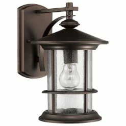 CHLOE Lighting, Inc. Ashley Superiora Transitional 1-Light Rubbed Bronze Outdoor Wall Sconce