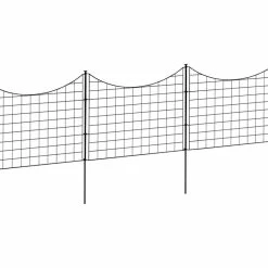 WamBam Fence Inc. Zippity Garden Fence, Set Of 5 Panels And 6 Stakes