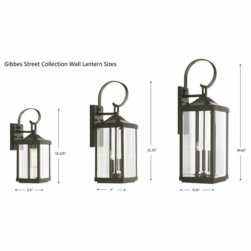 Progress Lighting Gibbes Street Collection Two-Light Medium Wall-Lantern - Image 8