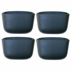 WallyGrow Wally Eco Charcoal Living Wall Planter, Set Of 4