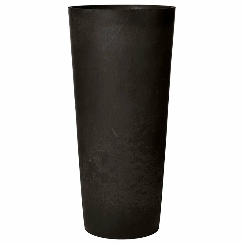 Arcadia Garden Products Contempo Tall Round Planter, Black - Image 2